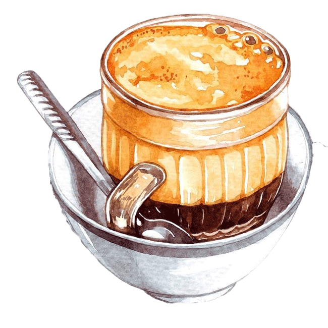 Egg coffee